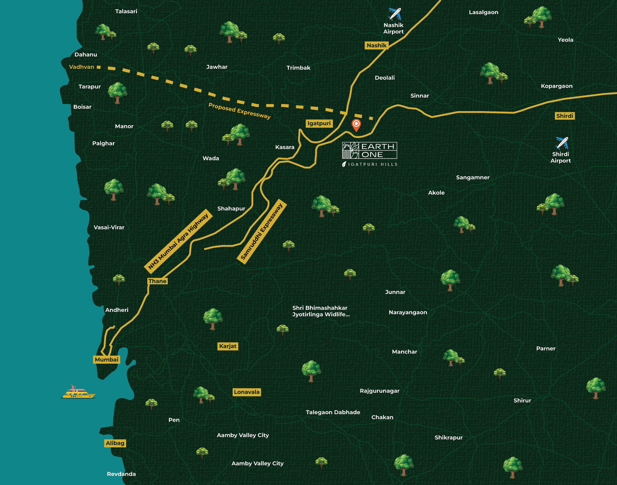 Igatpuri Location Map